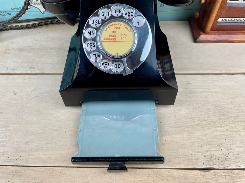 Vintage Bakelite Desk Phone