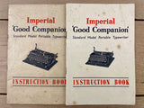 Imperial No1 Typewriter Manual