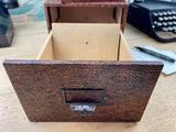 Pair of Card File Boxes
