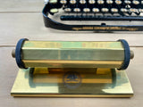 Vintage Brass Desk Perpetual Calendar