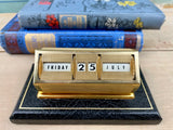 Vintage Desk Perpetual Calendar