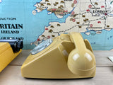 Vintage 1970's Yellow Desk Phone