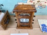 Vintage Oak Perpetual Calendar