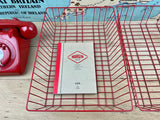 A4 Wire In/out Trays : Red Duo