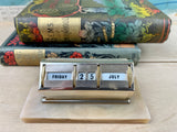Vintage Desk Perpetual Calendar