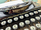 Typewriter, 1938 Imperial The Good Companion No 1