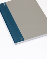 Soft Cheesecloth B6 Notebook : Blue