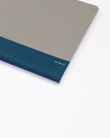 Soft Cheesecloth B6 Notebook : Blue