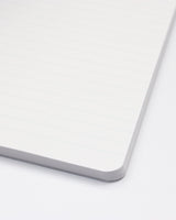 Soft Cheesecloth B6 Notebook : Blue