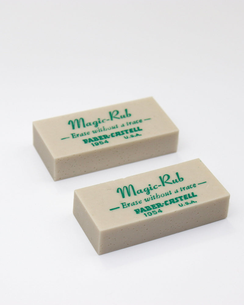 1954 Magic Rub Eraser : Green
