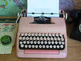 Rare Pink & Cursive Smith Corona " Silent - Super "