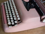 Rare Pink & Cursive Smith Corona " Silent - Super "
