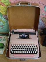 Rare Pink & Cursive Smith Corona " Silent - Super "