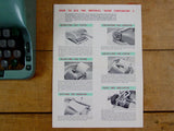 Imperial "Good Companion" No 5 Instruction Manual Set