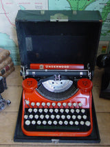 Rare Red Underwood Universal Portable