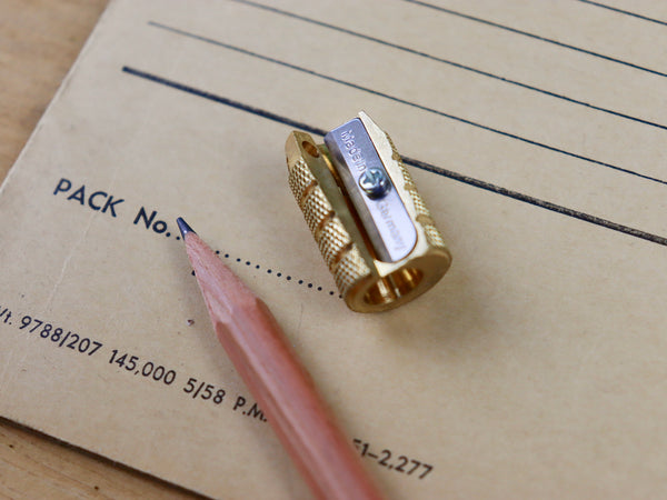 Brass Pencil Sharpener