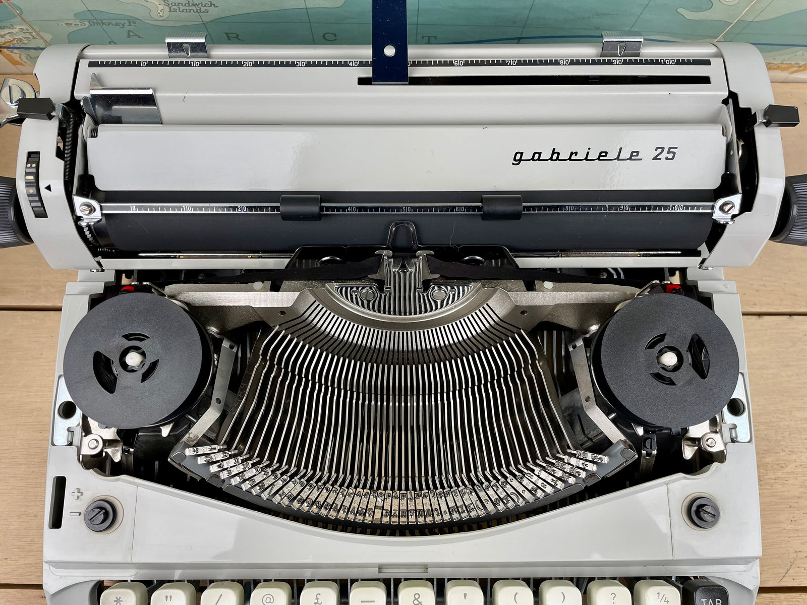 Typewriter, 1974 Adler Gabriele 25 – Charlie Foxtrot Vintage