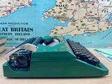 Typewriter, Green Silver Reed