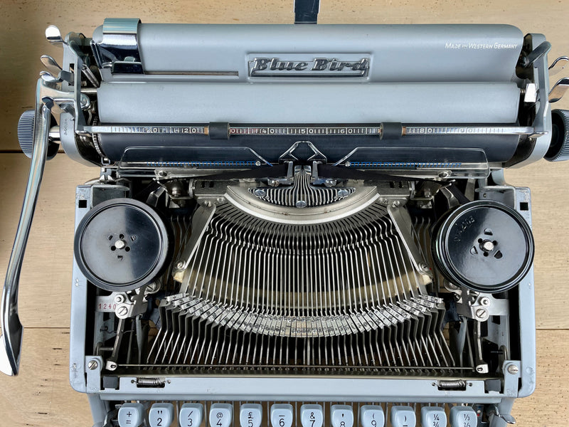 Typewriter, 1961 Blue Bird