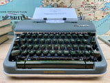 Typewriter, 1959 Olympia SM 4 with New Platen