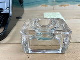 Glass Inkwell with Pen Holder