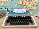 Typewriter, Underwood 315 - Blue