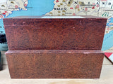 Pair of Ex Burberry Card File Boxes