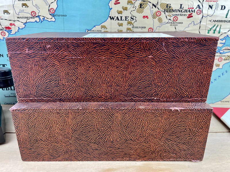 Pair of Ex Burberry Card File Boxes