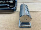 Vintage Silver Tone Desk Perpetual Calendar