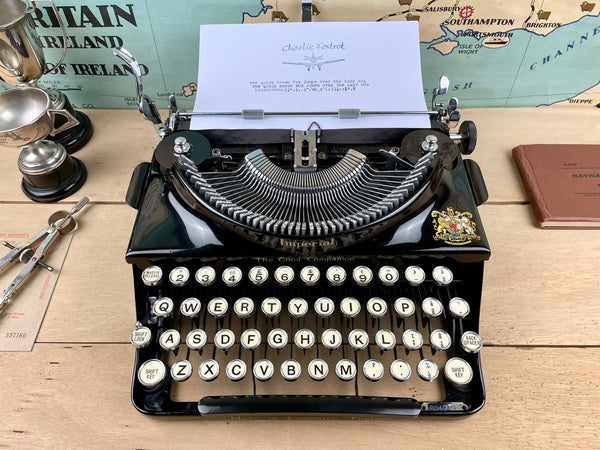 Imperial No 1 Typewriter