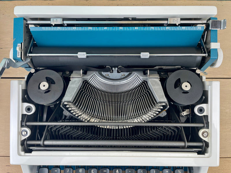 Typewriter, Underwood 315 - Blue