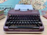 Typewriter, 1956 Olympia SM3 with Congress Typeface