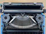Typewriter, Blue Silver Reed Silverette II