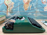 Typewriter, Green Silver Reed