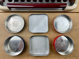 Set of 3 Typewriter Ribbon Tins, Kaylon, Fortin and Barco