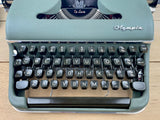 Typewriter, 1956 Olympia SM 3 with Extended Carriage