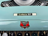 Typewriter, 1954 Olivetti Lettera 22