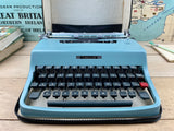 Typewriter, 1964 Olivetti Lettera 32