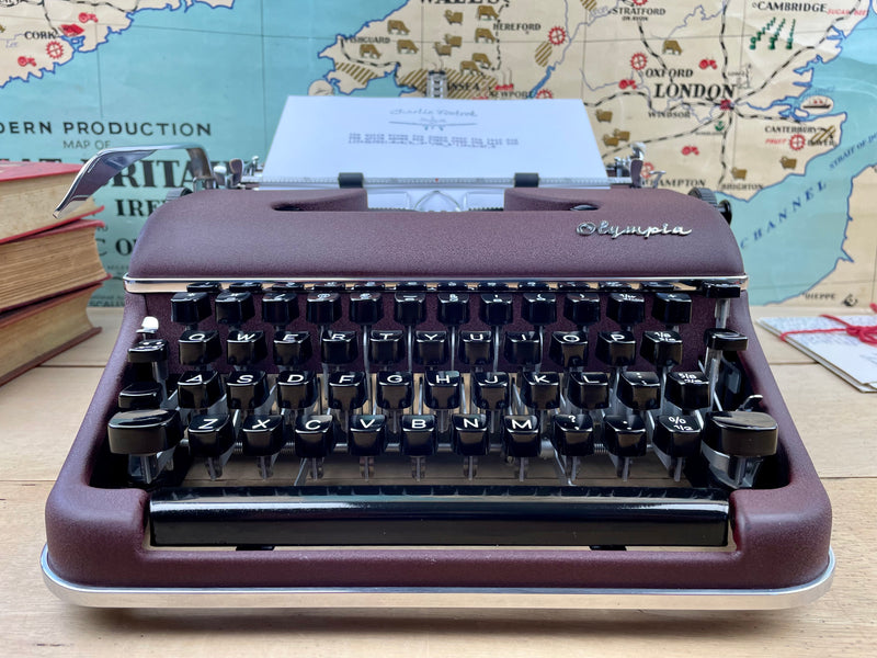 Typewriter, 1955 Olympia SM3
