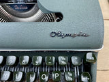 Typewriter, 1959 Olympia SM 4 with New Platen