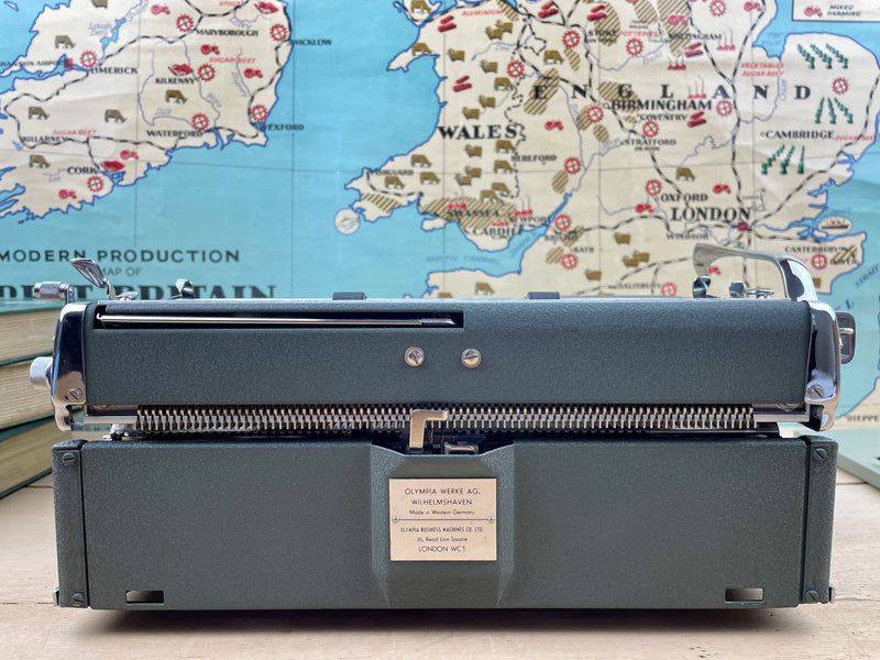Typewriter, 1959 Olympia SM 4 with New Platen