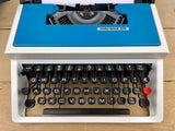Typewriter, Underwood 315 - Blue