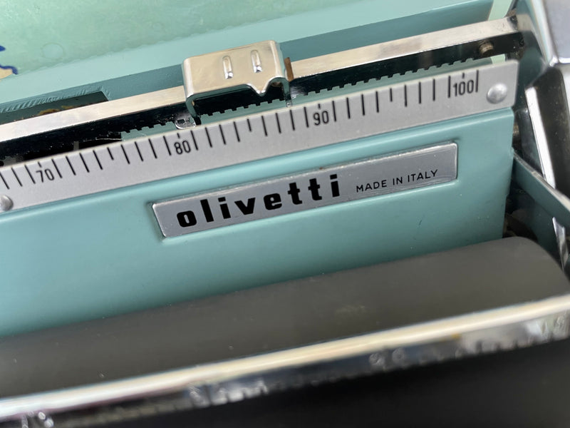 Typewriter, 1965 Olivetti Lettera 32