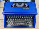 Typewriter, Olivetti Dora - Blue