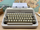 Typewriter, 1965 Adler Junior E with Uncommon Cubic Typeface