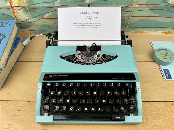 Silver Reed Deluxe Typewriter