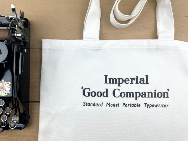 Imperial Typewriter Tote Bag