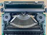 Typewriter, Green Silver Reed