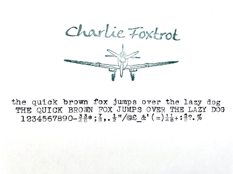 Typewriter, 1939 Imperial The Good Companion 1 with Rare Green Keys