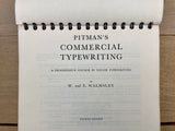 Pitman's Commercial Typewriting  Book
